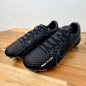 Nike Mercurial VAPOR 15 ACADEMY FG BLACK FOOTBALL CLEATS Men US 7